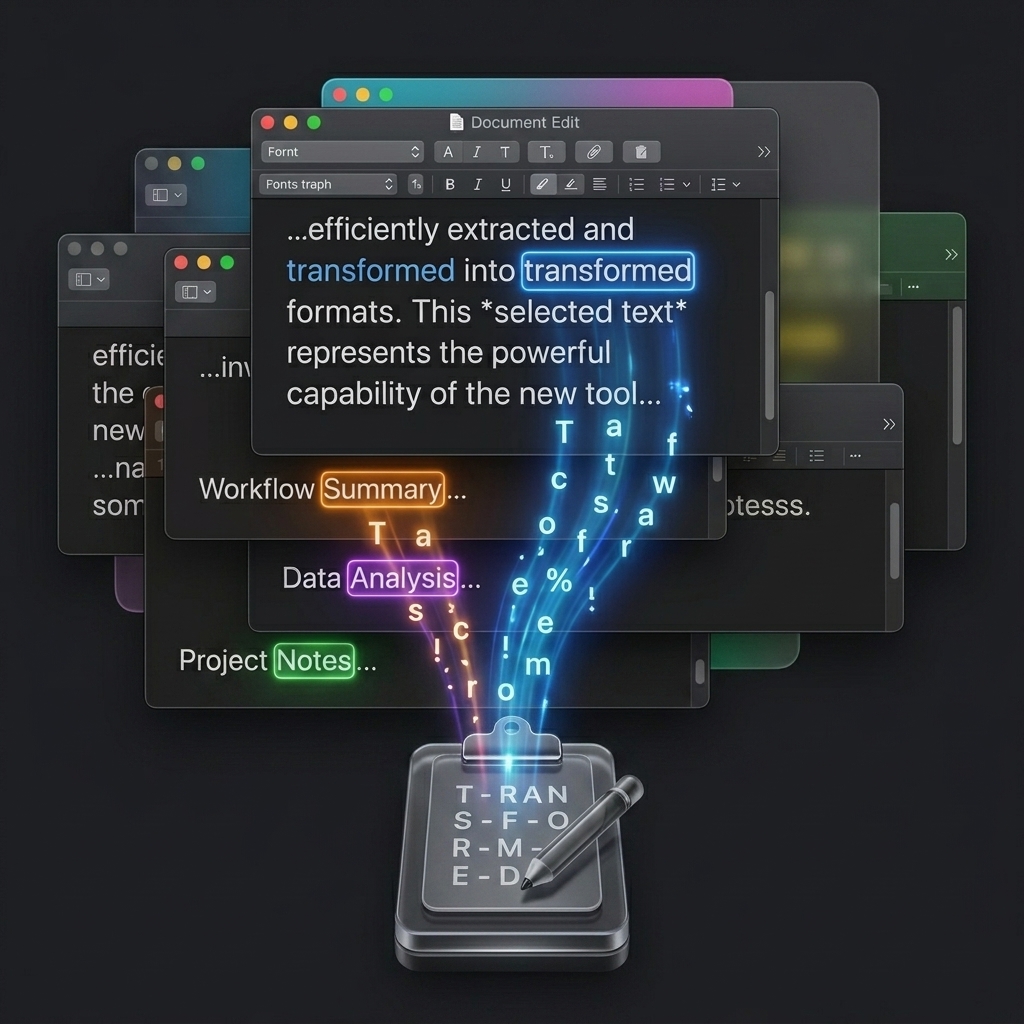 GrabText Floating Windows